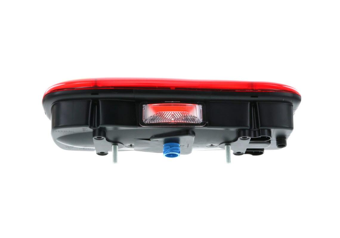 Rear lamp Left, License plate, AMP 1.5 rear conn